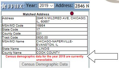 census demographic data