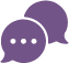 communication communication icon with thought bubbles