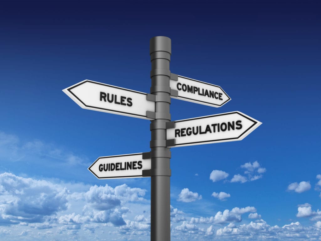 compliance rules signposts