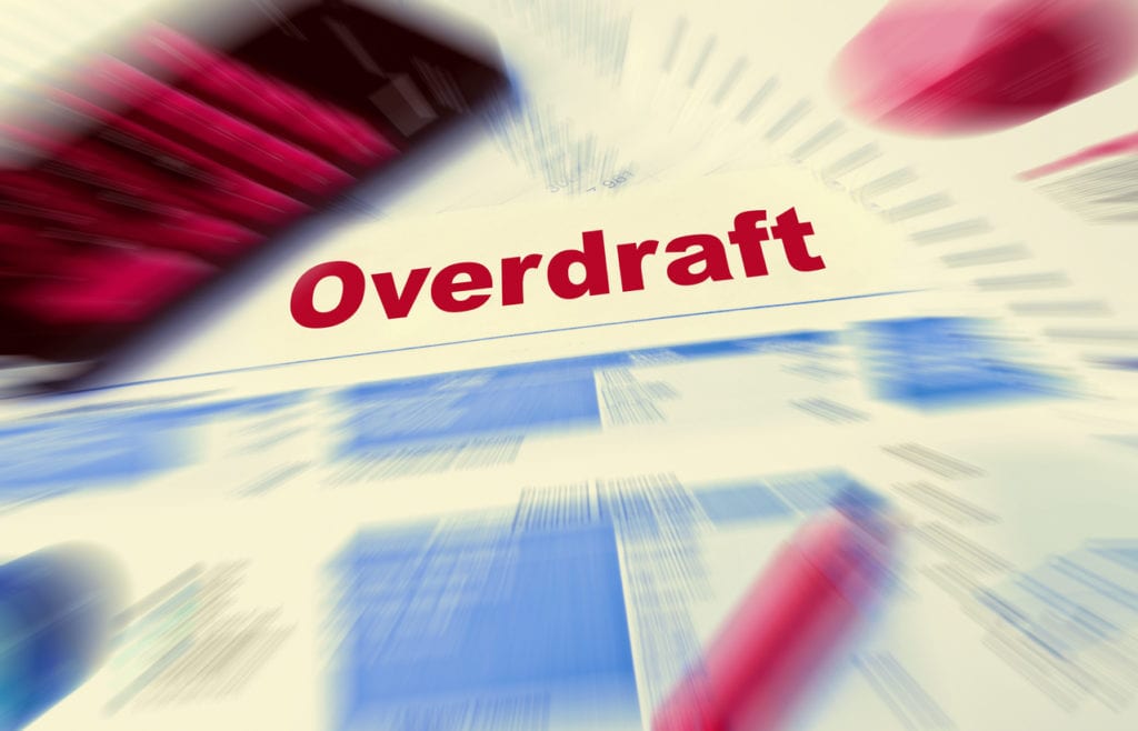 overdraft image with charts