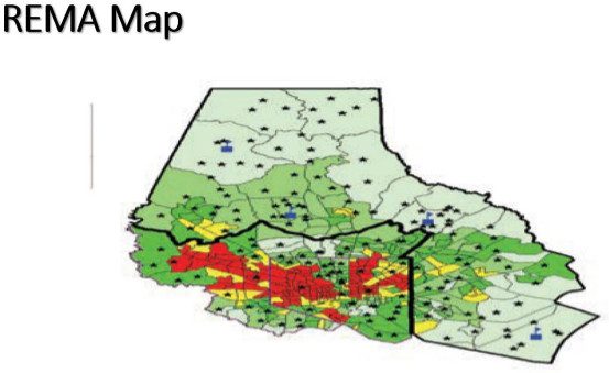 REMA map