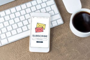 SUBSCRIBE CONCEPT subscribe now iphone image