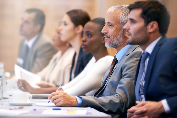 If you're not listening, you're not learning corporate training session